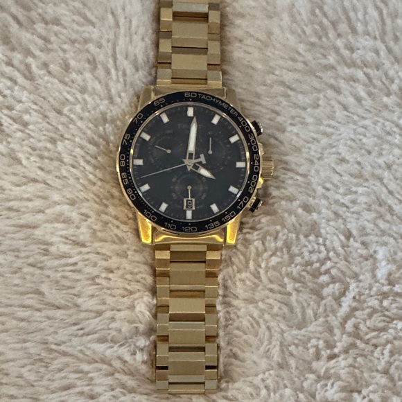 Tissot Gold and Black Men's Watch